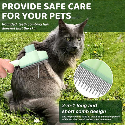Cat and Dog Comb Knot Remover Hair Removal Tool Pet Self-cleaning Comb