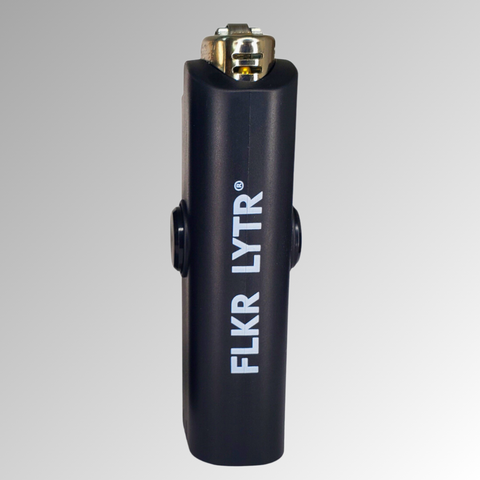 FLKR LYTR® Fidget Spinner Lighter Case Must Have "DRK NYTE" for Bic® Spinner Lighter Case | FLKR LYTR