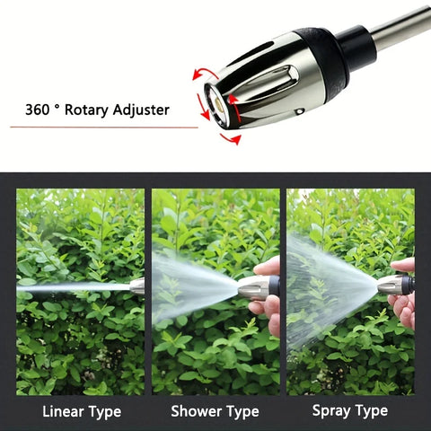 Garden Watering Gun Hose Nozzle High-pressure Car Washing Water Gun Household Long Rod Spray Gun Cleaning Lawn Irrigation Tool