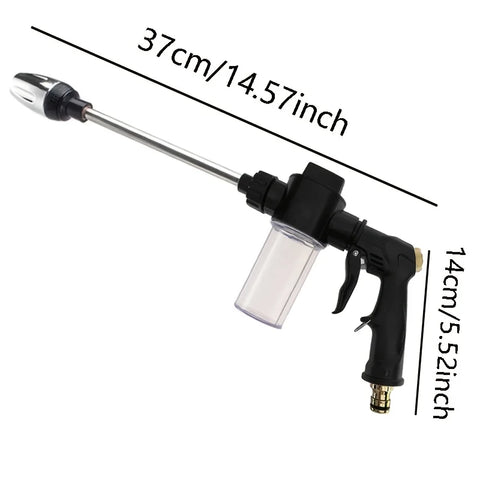 Garden Watering Gun Hose Nozzle High-pressure Car Washing Water Gun Household Long Rod Spray Gun Cleaning Lawn Irrigation Tool