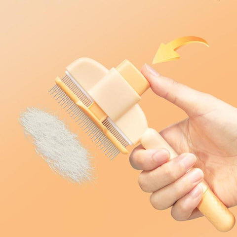 Cat and Dog Comb Knot Remover Hair Removal Tool Pet Self-cleaning Comb
