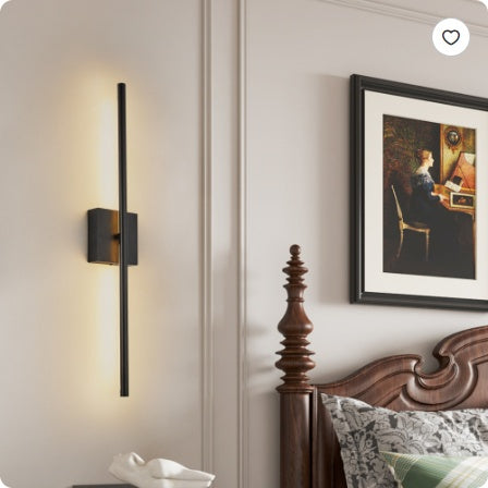 Modern LED Wall Sconce, Minimalist Indoor Wall Light Fixtures,