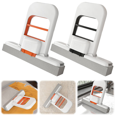 Mini Foldable Desktop Mop Sponge Cleaning Tool For Bathroom Kitchen